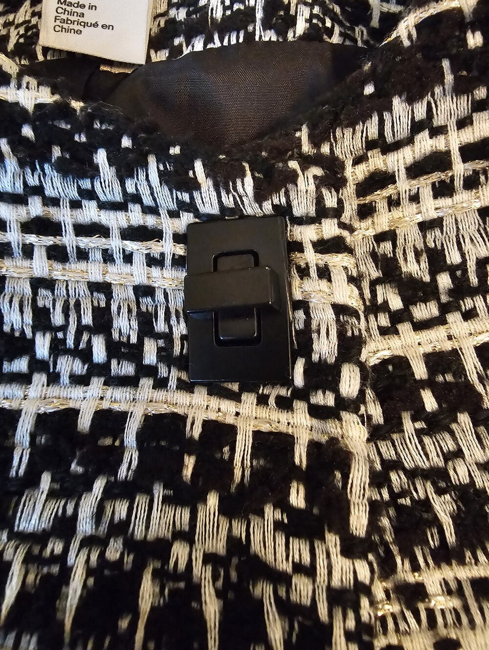 Chanel-Style Tweed Jacket - Picture 3 of 4